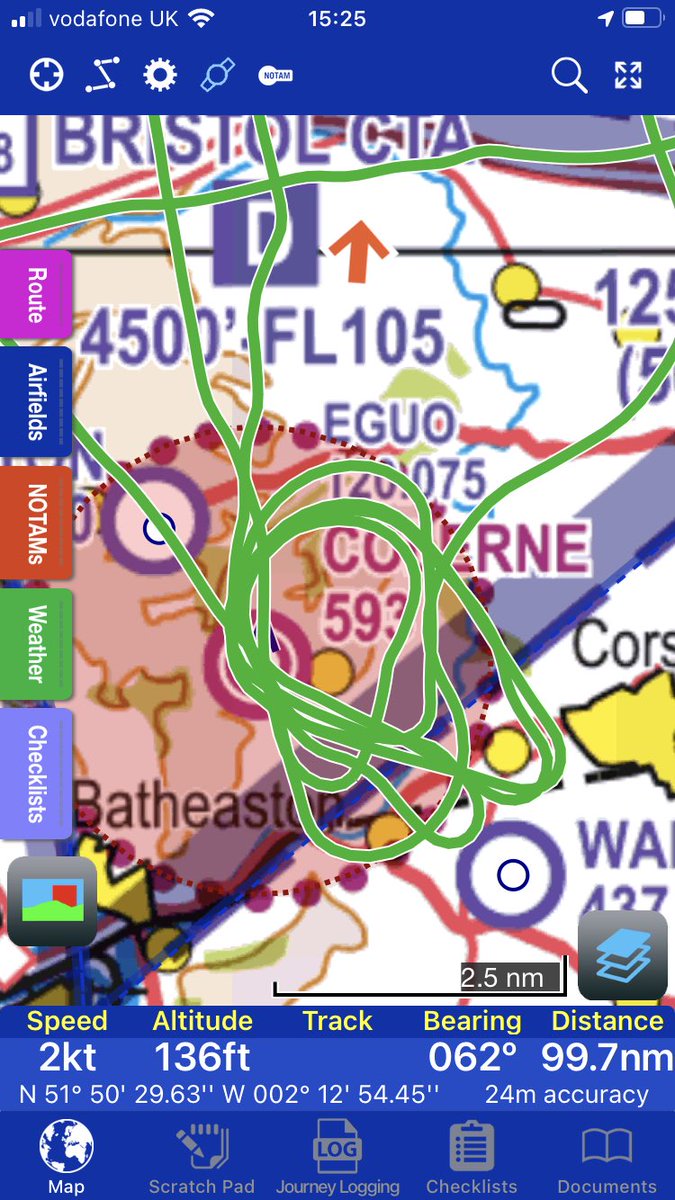 GgAviation's tweet photo. #FlightDeckMonday a photo of my very 1st attempt at NDB Hold and Missed Approach. Not very pretty for the Hold, but this was my first time and it’s not easy #AvGeek #WePilots https://t.co/S4VuuSNBVo