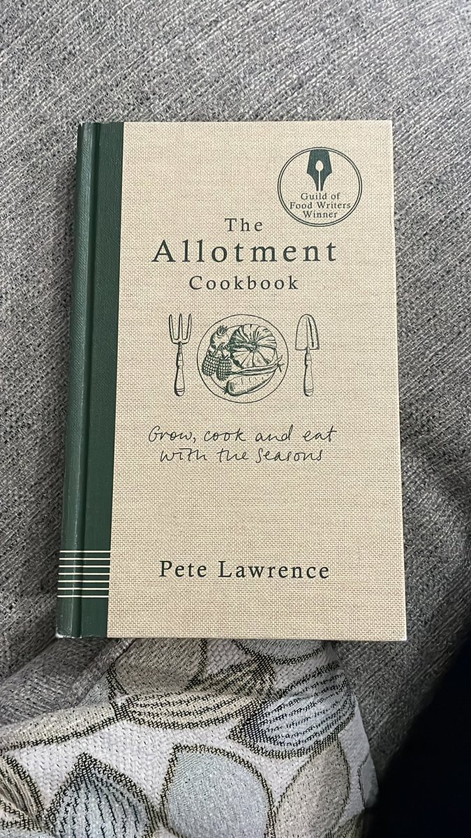 <a href="/digthisfood/">Pete Lawrence</a> I got this for Christmas as I have acquired my first allotment this year. I am so inspired by these delicious recipes…I now can’t wait for the growing (and eating!) season to start 🥰