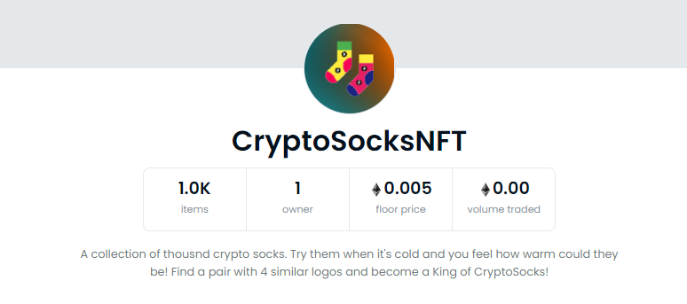 GrinderCrypto's tweet photo. #NFTGiveaway 🎉
Giving away one #NFT from a brand new collection to a lucky winner!
1⃣ Answer qustion - how many different logos on socks are presented in #CryptoSocksNFT collection?
2⃣Follow @GrinderCrypto
3⃣Like & RT
4⃣Tag 3 Friends
Winners in 10h
https://t.co/JdTJomO5hs https://t.co/yFojU46s8Y