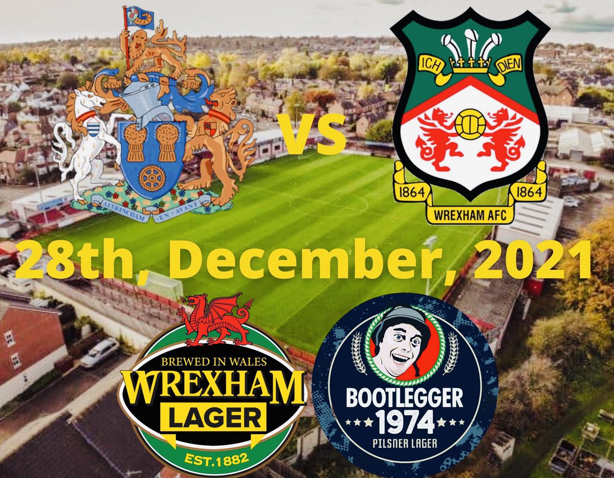 Wrexham Lager tweet media