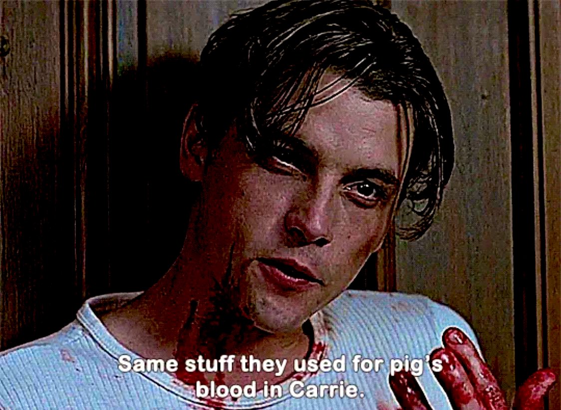 horrorsthetics's tweet photo. billy loomis in scream (1996) https://t.co/MlL3f8qMtf