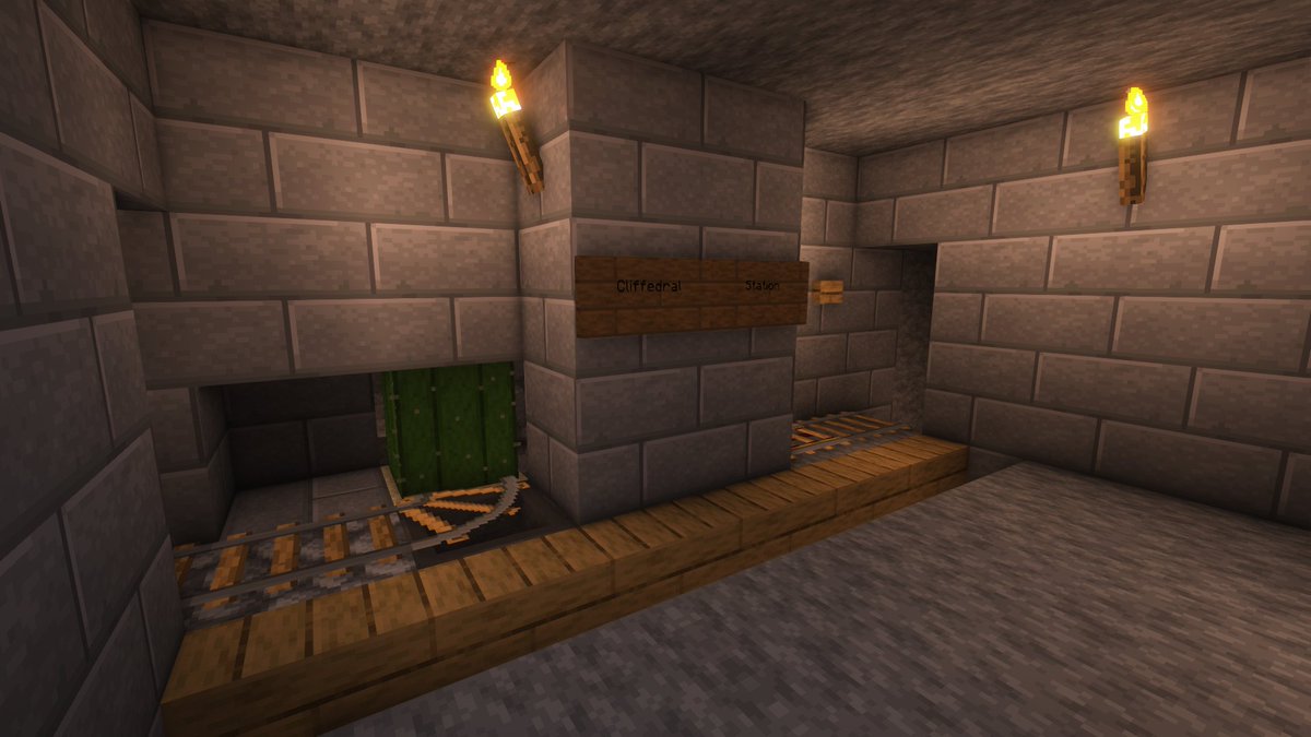 We are very happy to announce #Cliffedral station is now open for use! 🚇

Use this line for access to Bunkhill and Sea World stations! A massive thanks to <a href="/Ninjalabs_/">Ninja 🏳️‍⚧️</a> for building this metro line! 🙌