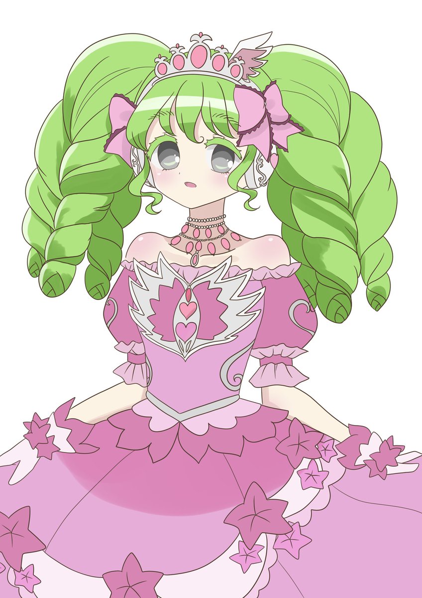 プリパラの目覚め前のファルルちゃん描きました！