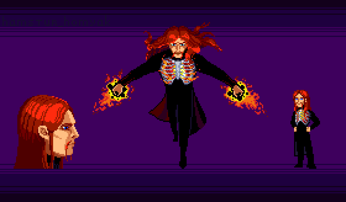 HamsturH's tweet photo. Концепт под впечатлением от песни " Мельница" - "Обряд"

#originalcharacter #pixelart #gamedev #fantasy #fireheart #fire #concept #digitalart https://t.co/aUiqguZB9y