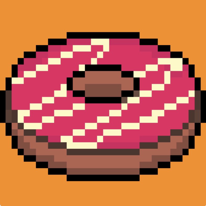 crypdoughnuts's tweet photo. Just dropped the drizzle doughnut collection. Check it out! #NFT #doughnut #drizzle #punchingpink @opensea https://t.co/yA7j0ifa4i