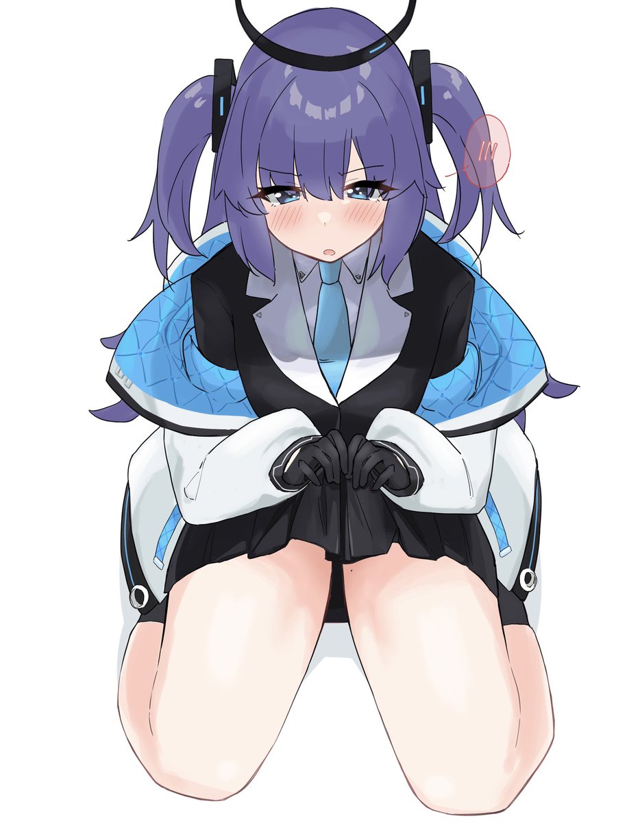 早瀬ユウカ(ブルアカ) 「skeb ユウカ… #ブルアカ 」|ふていしのイラスト