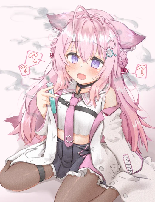 実験失敗🧪
 #こよりすけっち 