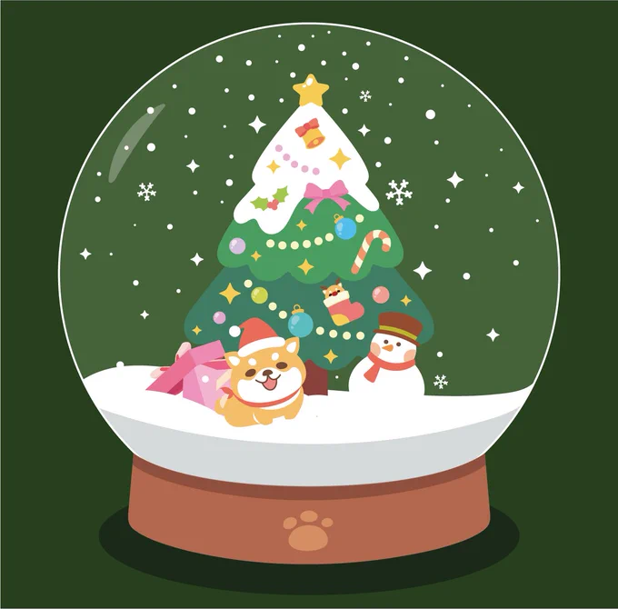みなさん、ご祝福ありがとうございました🎄⛄️

#絵描きさんと繋がりたい #クリスマス #Christmas 