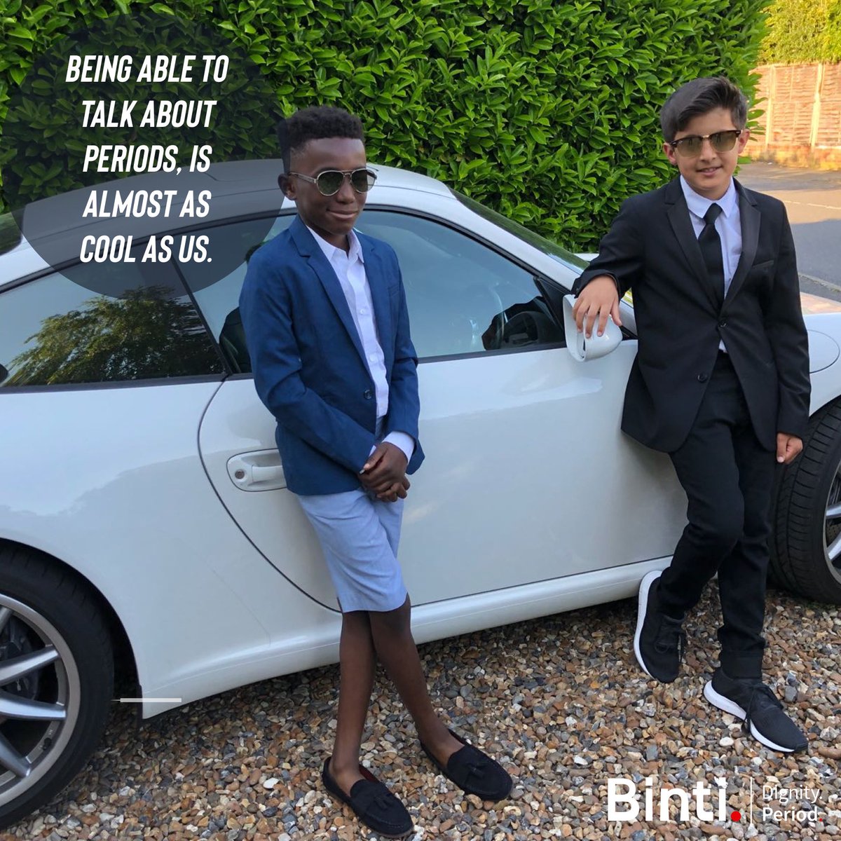 Boys that are taught about periods from a young age don’t really see what the big deal is. Blood is blood.

#Smashshame #PeriodDignity <a href="/sgweybridge/">St George's Weybridge</a>