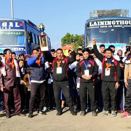 ManipurSilat's tweet photo. Manipur Pencak Silat team got 1st Runners up during 4th North East India Pencak Silat Championship 2021-22 held at Jorhat, Assam on 10th to 12th December 2021. Organized by Assam Pencak Silat Association. By winning 86 Medals (51 Gold, 22 Silver and 13 Bronze Medal). https://t.co/iFwaoKhXOg