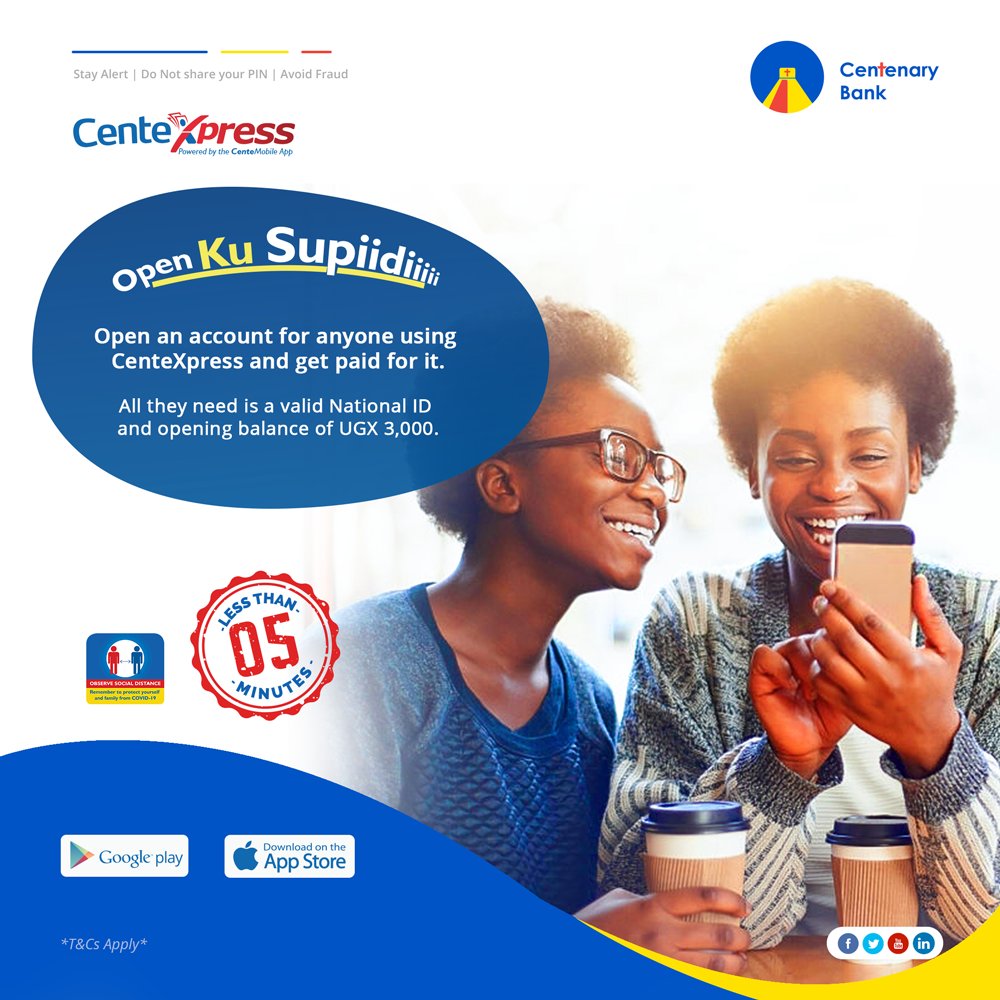 Centenary Bank tweet media