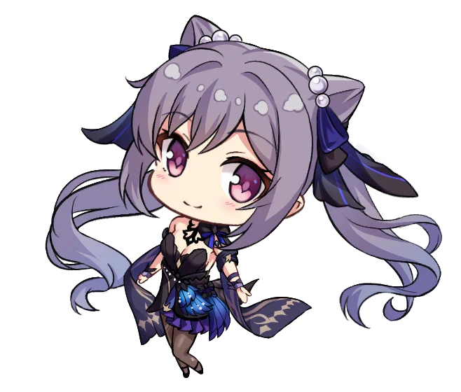 新スキンの刻晴ちゃん(SDキャラ版)

#原神 