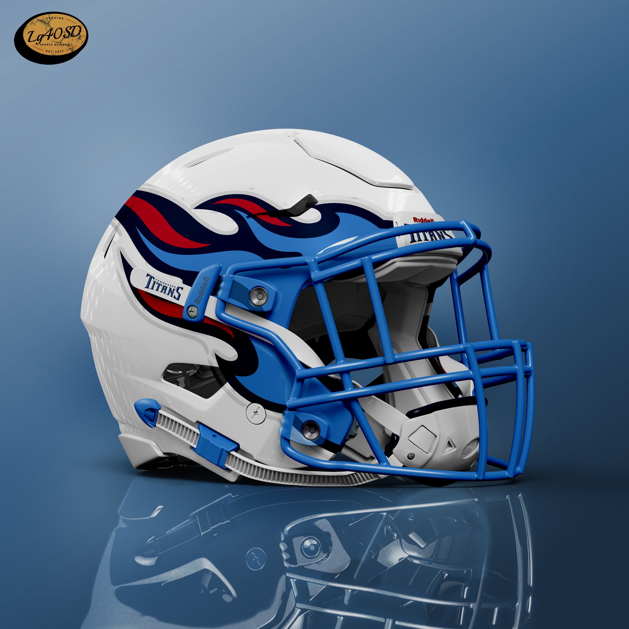 FB_Helmet_Guy on X: Titans/Oilers helmet battle. Who you got?   / X