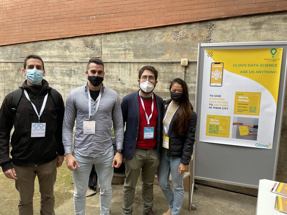 Last week we (<a href="/Glovo_ES/">Glovo</a>) proudly sponsored <a href="/dlbcnai/">Deep Learning Barcelona Symposium</a>. The symposium was enlightening, productive and incredibly fun for all the team. We left with the clear impression that #Barcelona has become the most important AI hub in Southern Europe. #AI #MachineLearning