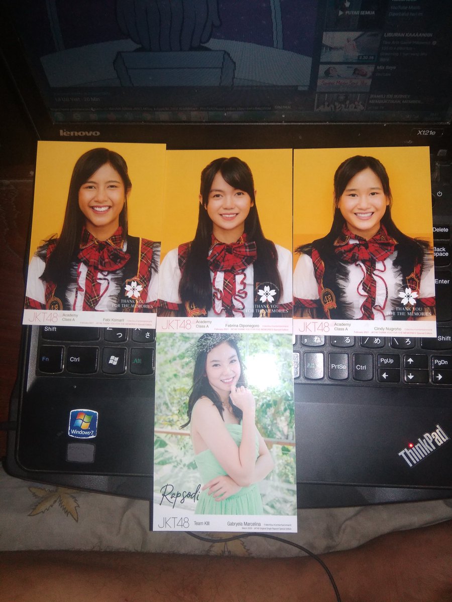 #WTS PP "Thank You For The Memories" &amp; Aby Rapsodi, Harga DM Aja 😁