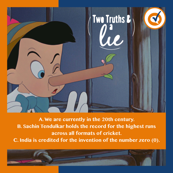ZippyOpinionIN's tweet photo. Hey Zippians! Can you guess which one is the lie?
#paidsurveys #zippyopinion #contests #rewards #india #whichisthelie #zippyopinion #puzzle https://t.co/YqgcMud76Z