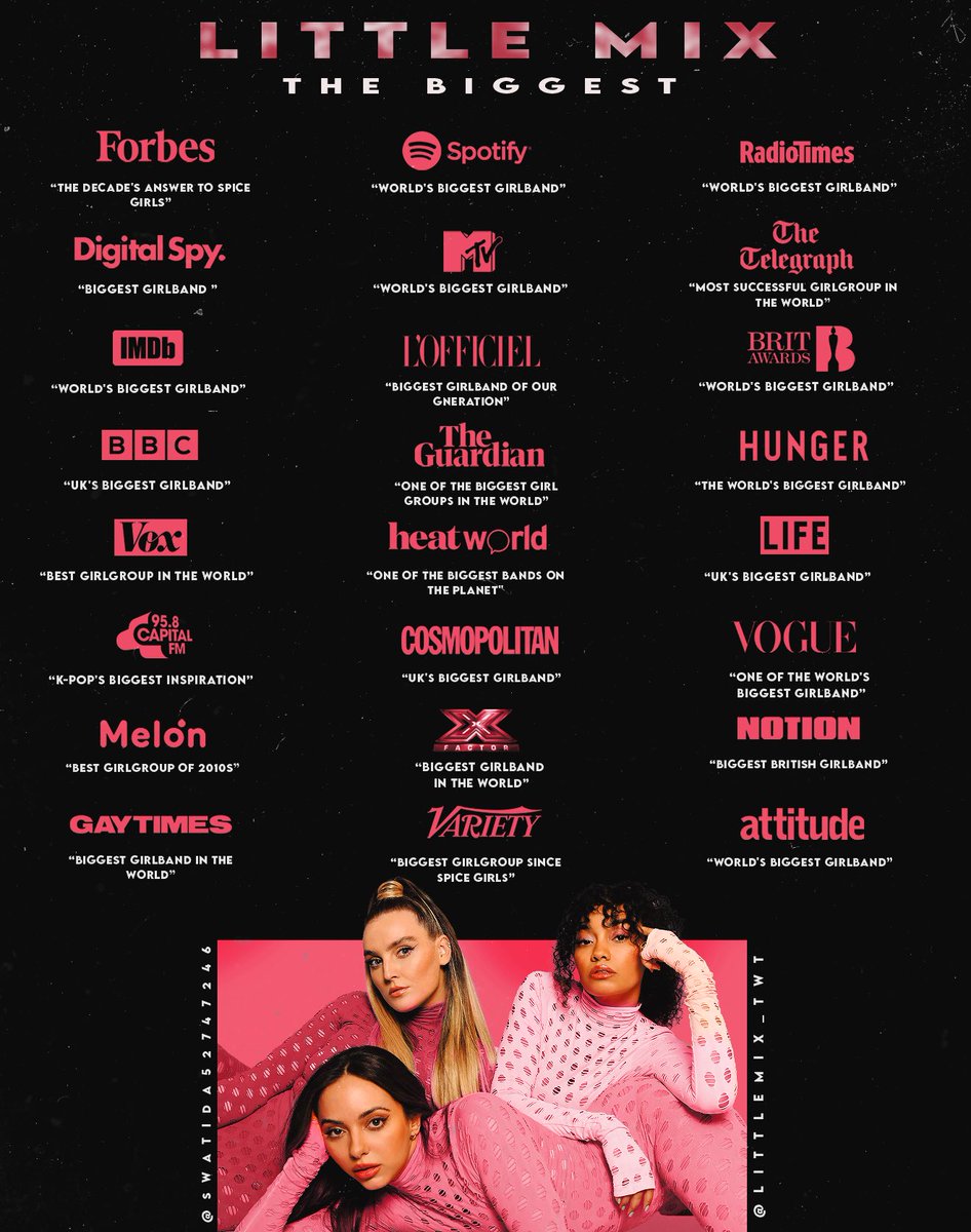 littlemix_twt's tweet photo. Little Mix. Big impact. https://t.co/psLtEMSxWH