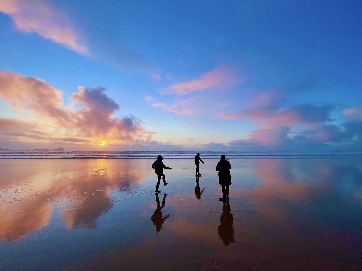 I think we found the best part of the day at Rhosilli yesterday