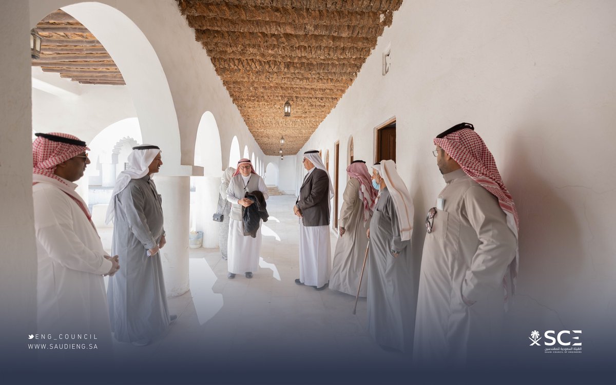 Eng_Council's tweet photo. على هامش الورشة، نظّمت #هيئة_المهندسين للمشاركين عددًا من الزيارات لمجموعةٍ من المواقع التراثية في محافظة الأحساء https://t.co/wkhoO9xcP1