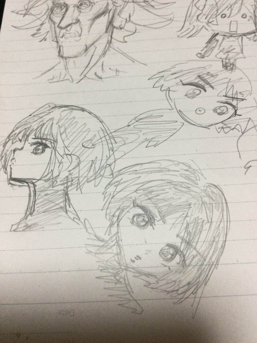 sakuramaroon's tweet photo. 子の描いたセラムンと銃夢！！ https://t.co/G420TbcFFV