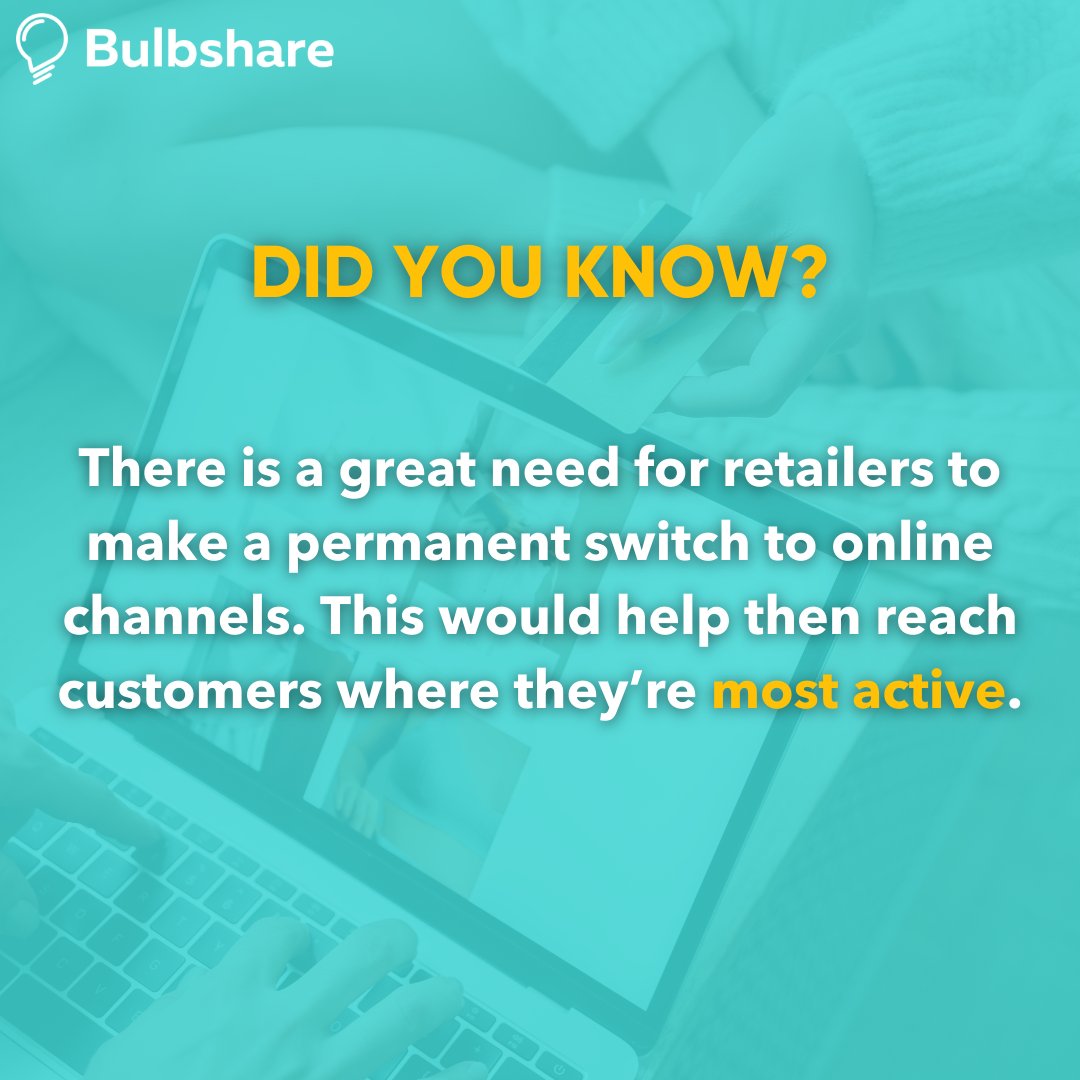 SMGignite's tweet photo. According to B2C Marketing Insider, thousands of businesses in the UK have survived the most challenging economic event thanks to having an online presence.
#Bulbshare #Retail #RetailShopping #RetailTherapy #OnlineShopping #InstoreShopping #ClickAndBuy #PurchasingPower #Holidays https://t.co/46ID2Gyf7B