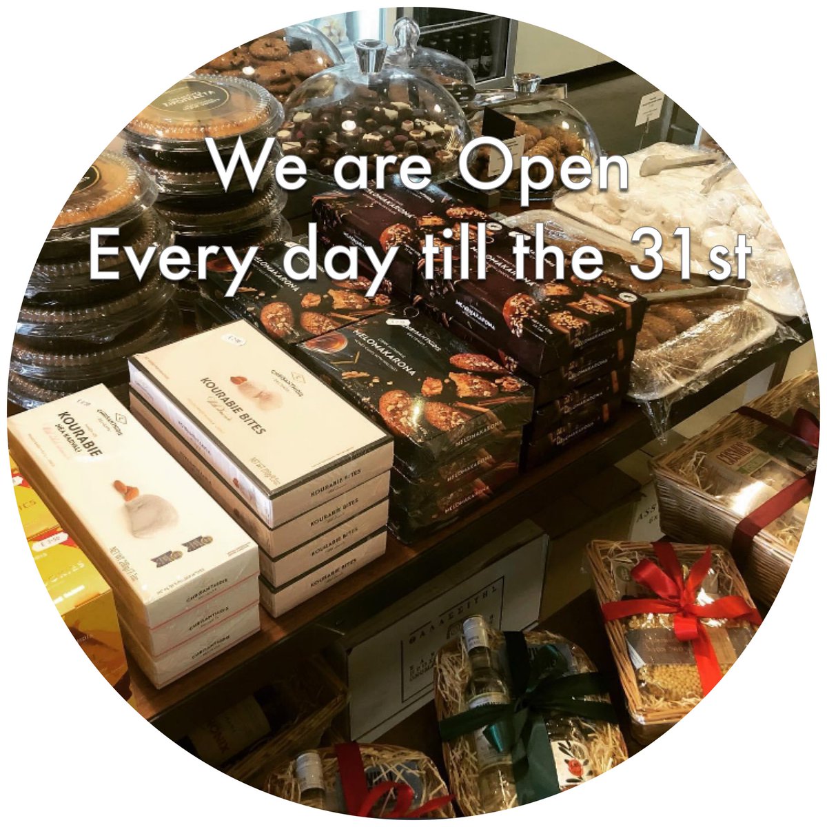 Hope everyone had a lovely Christmas! 🎄 We will be open every day till the 31st!🥂