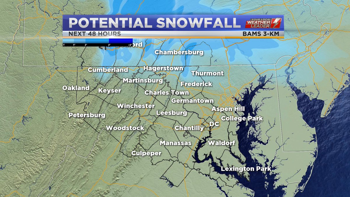 DamonM_WX's tweet image. Before all is said and done, an inch of snow and a coating of ice will be possible across mainly western MD and southern PA, while everyone else is in the clear. The ice will be more of a concern, as slick spots could certainly be a problem until temps rise.