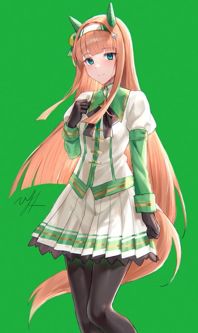 「緑色の眼 姫カット」のTwitter画像/イラスト(人気順)