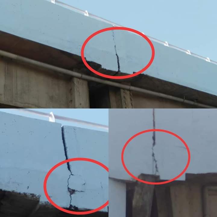 SatnaYuvaManch's tweet photo. सतना में रास्ट्रीय राजमार्ग पर नवनिर्मित उदघाटित ये कैसा ओवरब्रिज
जगह जगह से दरारें, टूटन-फूटन ओवरब्रिज
8 साल में बना भी तो मौत का ओवरब्रिज
प्रशासन की आज निष्क्रियता भविष्य की गंभीर दुर्घटना कारण न हो ..??
@nitin_gadkari
@Collector_Satna @Hooda_Tanvi @JansamparkMP https://t.co/v7tsLveP9K