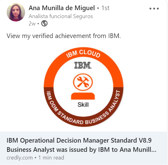 decide4AI's tweet photo. ¡Felicidades al equipo #decide4DM por las nuevas certificaciones en #ODM y #CP4A! 👏👏👏
Seña de identidad de las empresas especializadas y una garantía para los fabricantes de que sus productos caen en buenas manos 🏅
@IBM_ES #IBM #IBMODM #IBMAutomation https://t.co/lB8VIZTiyg