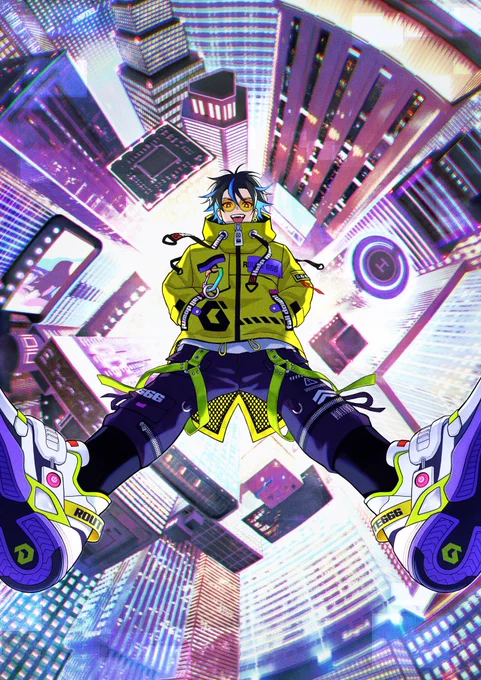 #2021年自分が選ぶ今年の4枚
コンテスト受賞作3枚とオリジナル1枚です。集合絵は初挑戦でした。来年も頑張ります😊 
