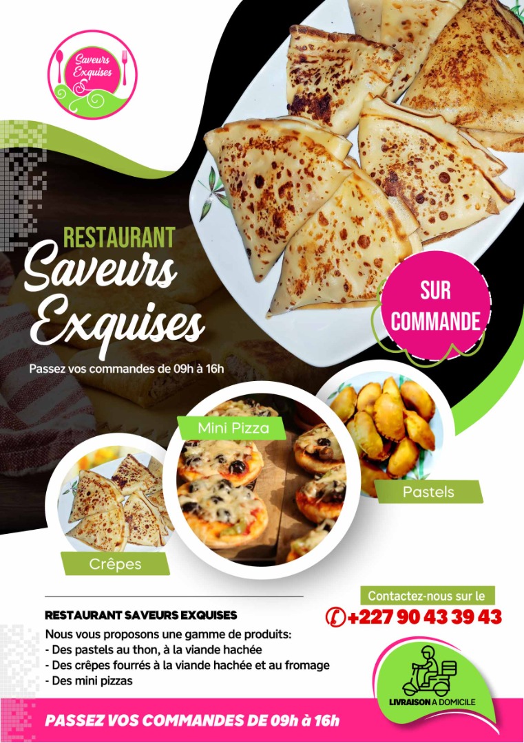 Sanef2021's tweet photo. Des recettes pour les jours de semaine ou de fête,pour faire plaisir et se faire plaisir SAVEURS EXQUISES est là pour vous. Elle exposera au SANEF du 28 au 31 Décembre au Palais du 29 Juillet 
#Sanef2021 https://t.co/vjiwWWb8UL