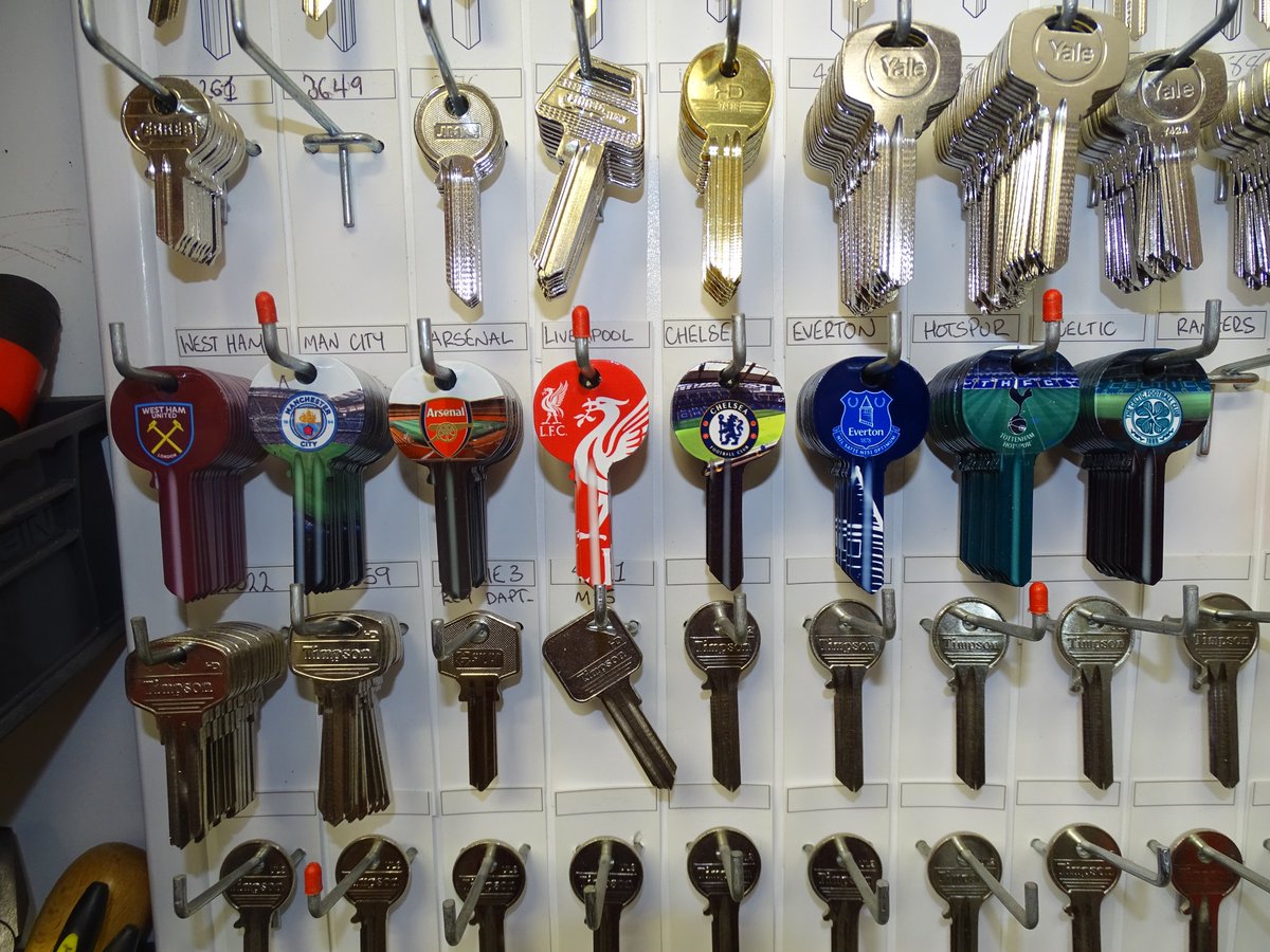 TimpsonAsda's tweet image. We sell are wide range of Football keys available in store starting from £12.00. We are still waiting for our warehouse to get stocks of Rangers keys. Available at most Timpson branches.