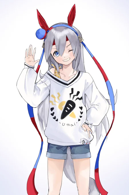 タマの私服がかわいいすぎるんだが?
#ウマ娘 #タマモクロス 