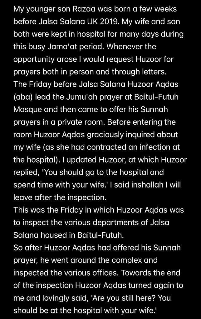 aqarif's tweet photo. Every moment with #Khilafat is worth mentioning. Picking out a flower from an ever expanding orchard is very difficult… here is an incident that displays the beautiful, loving &amp; affectionate being of Hazrat Khalifatul-Masih (aba). 

#MyKhilafatStory #ILoveMyCaliph https://t.co/SM35smSXn3