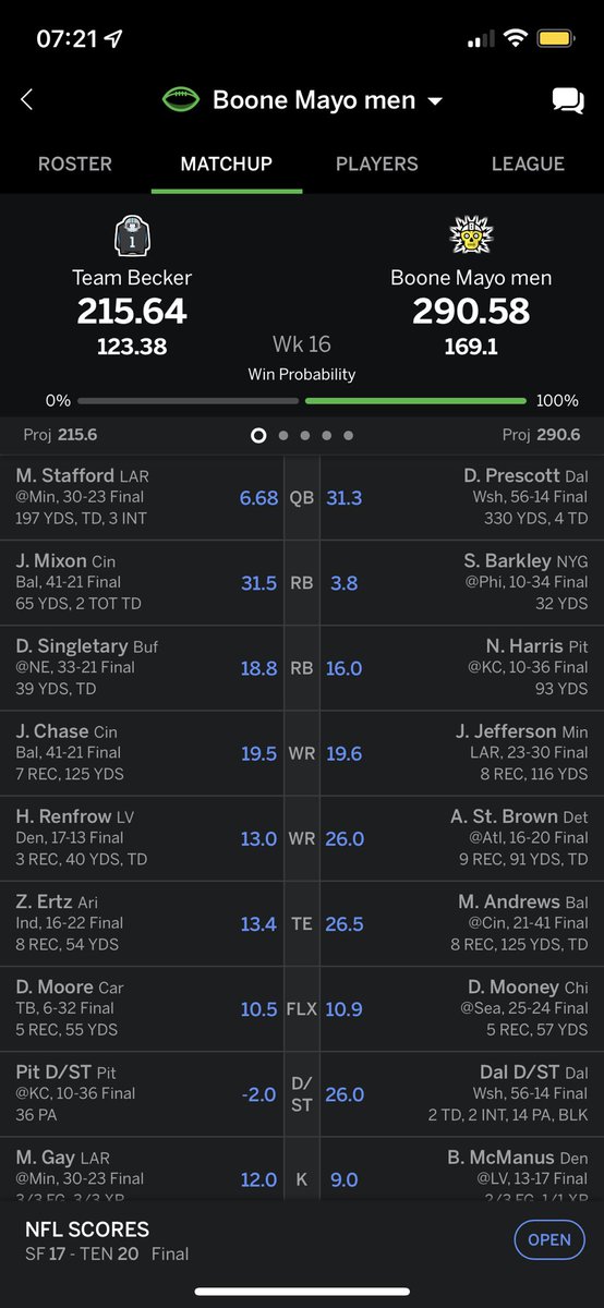 jrturner1414's tweet photo. Playoff Semis completed and won. Now onto @ASUCopAnon https://t.co/BVW1eBdl9p