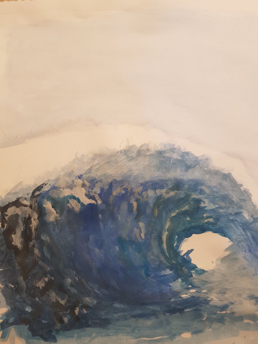JBojaxhiu's tweet photo. #PaintWithLove #painting #ArtistOnTwitter #child #wave #Blue #SEA #Mare https://t.co/9TrPa4yofo