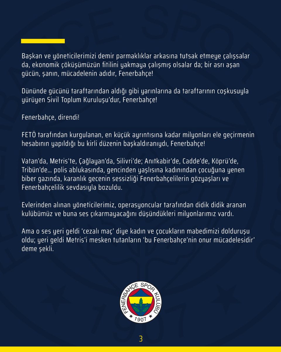 Fenerbahce tweet picture