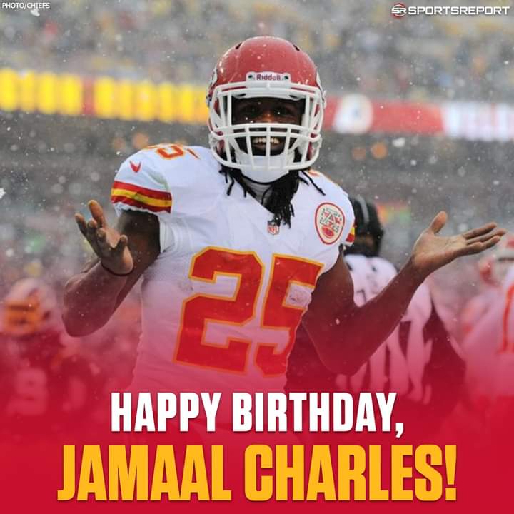 Happy Birthday to Chiefs Legend, Jamaal Charles!       