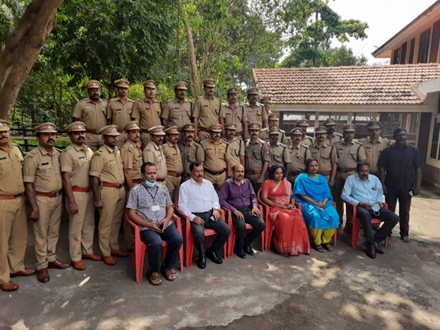 WCCBHQ's tweet photo. A total of 30 #ForestRangeOfficers, undergoing 03-months training at Kerala Forest Training Institute, Arippa, attended a two-day Capacity Building Program organized by @WCCBHQ, on 23/24-12-2021. https://t.co/GtvNEoEtsF