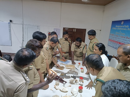 WCCBHQ's tweet photo. A total of 30 #ForestRangeOfficers, undergoing 03-months training at Kerala Forest Training Institute, Arippa, attended a two-day Capacity Building Program organized by @WCCBHQ, on 23/24-12-2021. https://t.co/GtvNEoEtsF