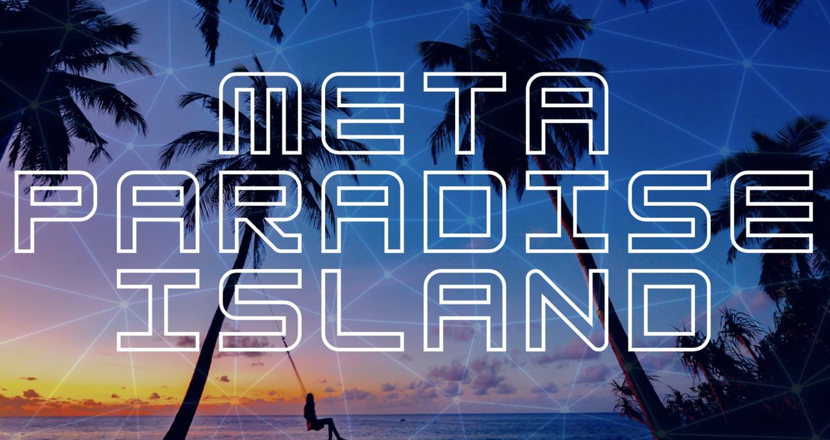 Check out the <a href="/MPINFT/">Meta Paradise Island</a> they have their NFT Project Dropping in January!
 
- WIN an MPI NFT
- Follow MPI!
- Tag 5 friends!
 - Retweet!
 
Join Discord: discord.com/invite/mpinft
 
#NFTCommunity #NFTcollectibles #nftcollectors #NFTdrop #NFT  #nftproject #NFTNews #NFT #ethnft