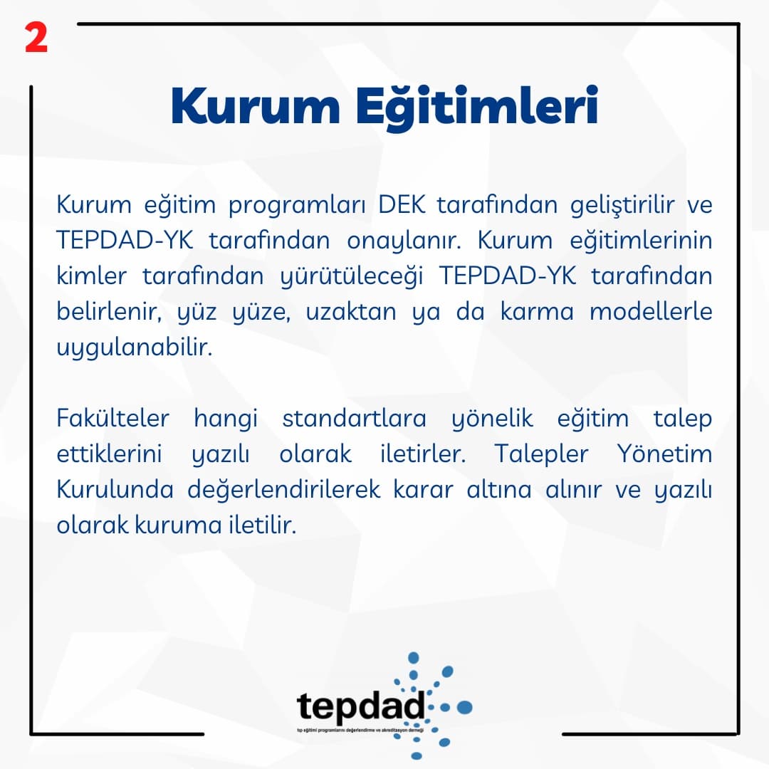 Tepdadiktisadi's tweet photo. Kurum Eğitimleri

#tepdad https://t.co/DRm74s0LSZ