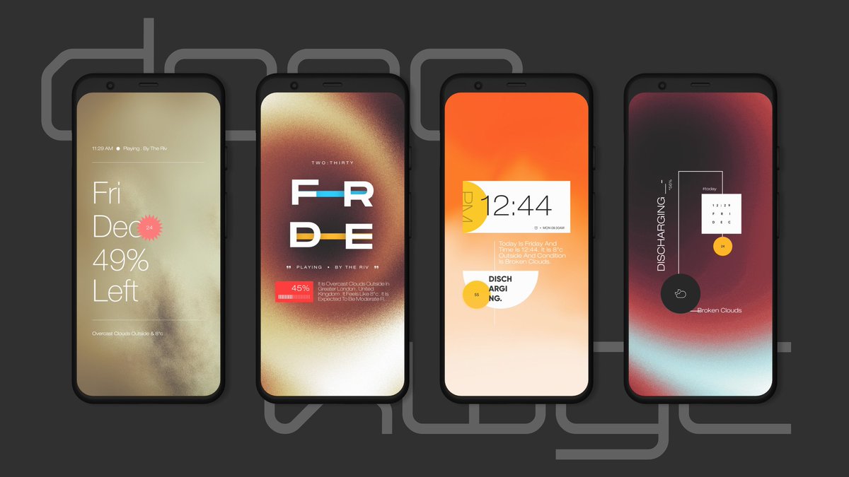 asdlordesigns's tweet photo. 🆕 Small Surprise ❤️😋

🆕 DOPE KWGT is Live On Playstore 🥳

🔸  Comes With 40 Carefully crafted Widgets (Initial Build)

🔸 Weekly Updates 

✅🛒 -  https://t.co/hH9pQgNOba

Thanks To All ❤️🙃

✅ 10 Codes Giveaway 

🔸 ❤️ &amp; 🔁 
🔸 Tag 2 Friends

Result In 3 Days 

GL ;) https://t.co/50ZFHZCnEI