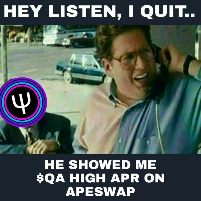 Grim5005's tweet image. My meme  #QuantumAssets #ApeSwap