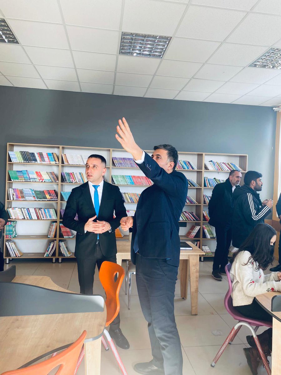 "Kütüphanesiz Okul Kalmasın" projesi kapsamında okulumuzun kütüphanesini faaliyete açtık.
Bağışlarından dolayı Fesih Zeki MERT Bey'e, katkıları ve destekleri için İl-İlçe Milli Eğitim Müdürlüklerimize teşekkür ederiz.
<a href="/bingolmem/">Bingöl MEM</a>
<a href="/RahmiGuney/">Rahmi GÜNEY</a>
<a href="/yusuf_tokus/">Yusuf TOKUŞ</a>
<a href="/halukcakan12/">HALUK ÇAKAN</a>
<a href="/Maliyldz12/">Mehmet Ali YILDIZ</a>