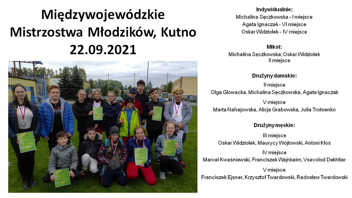 spolemarchery's tweet photo. W naszym przeglądzie przechodzimy już do września 2021.
#łucznictwo #łódzkie #sport #sportlover #trening #pasja #osiągnięcia #jesień #autumn #wrzesień #kielce #kutno #dobrcz #polskizwiązekłuczniczy #rekreacja #dlakażdego #rozrywka #czaswolny #hobby #sposóbnanudę #łódź #bałuty https://t.co/y0K1PA9LN5