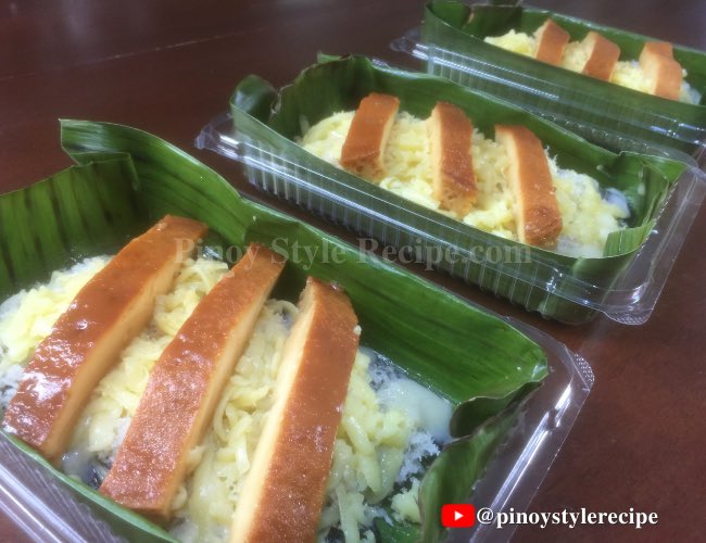 PinoyStyleRecip's tweet photo. PUTO BUMBONG WITH LECHE FLAN WITHOUT BAMBOO STEAMER
#putobumbonglecheflan #putobumbong

Get the FULL RECIPE 👉https://t.co/7iKo7NJ5YW https://t.co/JWvwVnpsbo