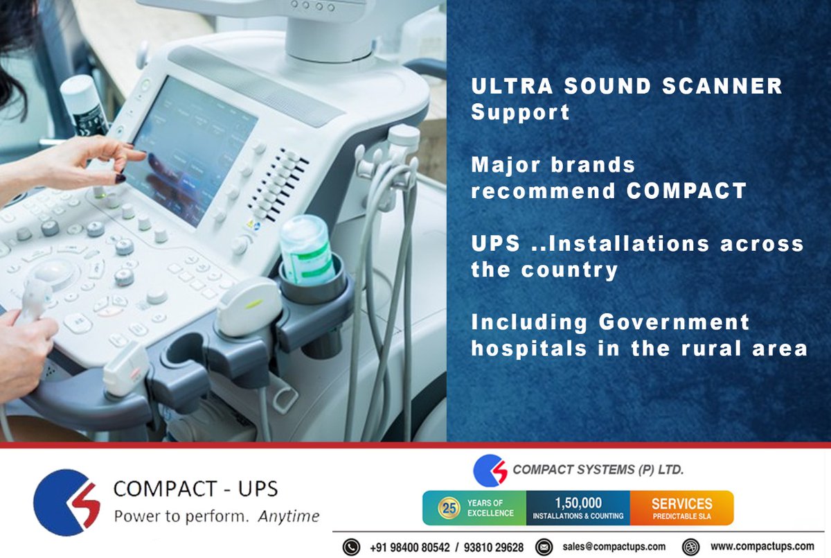 compactsystems1's tweet image. Visit - compactups.com #scanner #ultrasounds #ultrasoundscanner #ups #powerups #nomorepowercuts #powersupply #powersystems #upssystems #upsbattery