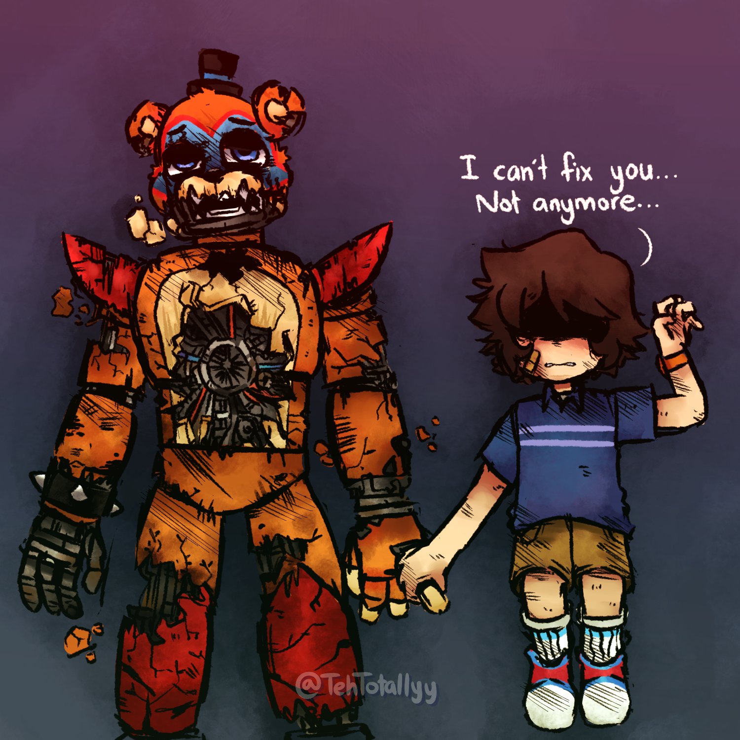 Adventure08 on X: FNAF RUIN SLIGHT SPOILER WARNING